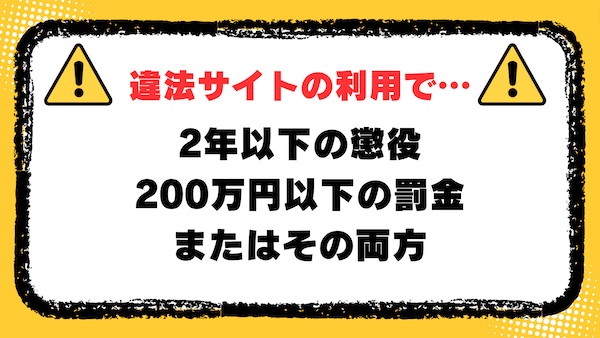 違法サイトで漫画を読むとどうなる?